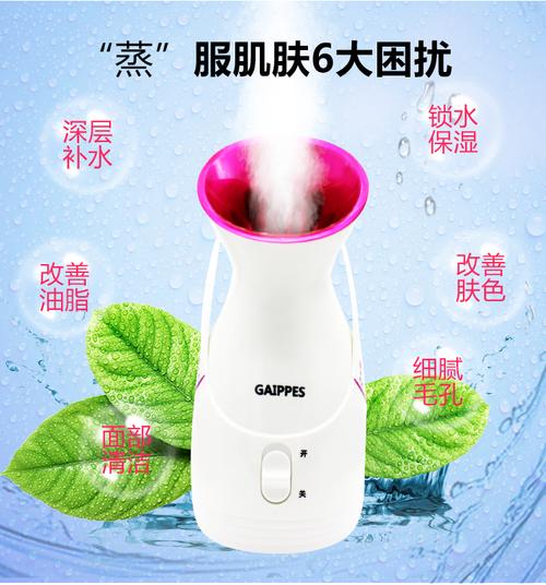 蒸脸器美容仪家用喷雾机热喷蒸脸机脸部纳米离子补水加湿器洁面仪